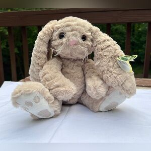 Bearington Java The Stuffed Easter Bunny, 10 in Stuffed Bunny Plush Animals|Cute